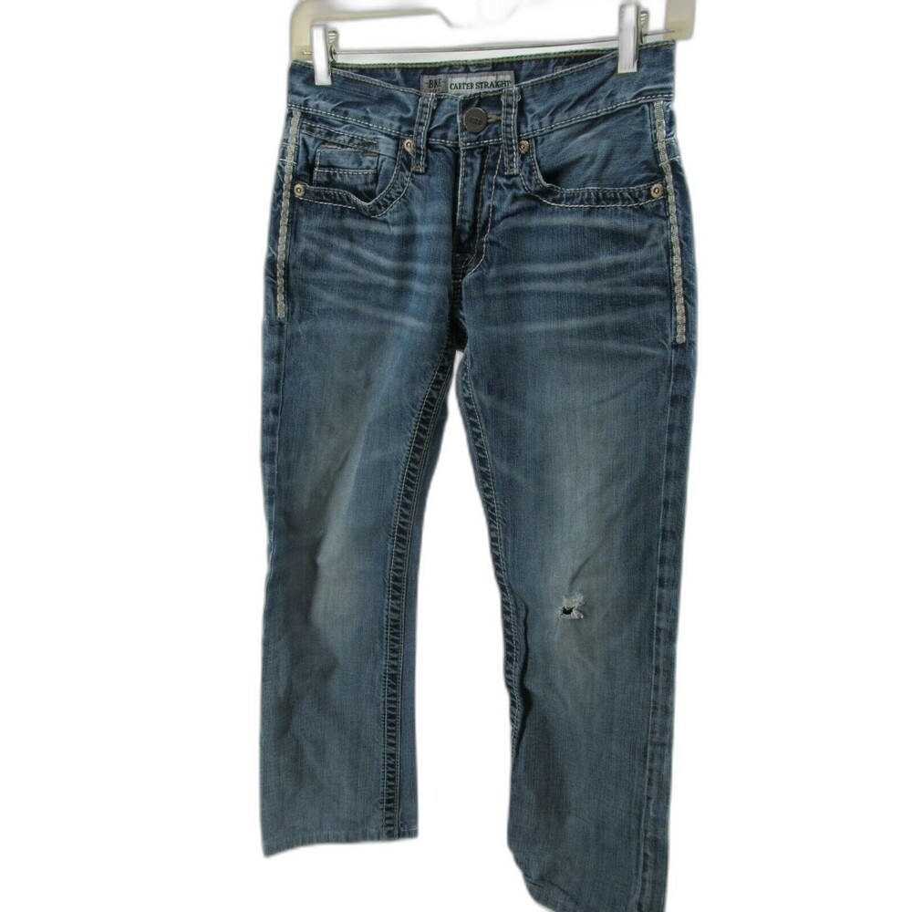 BKE Carter Straight 27S Women's boyfriend jeans (26X24.5)